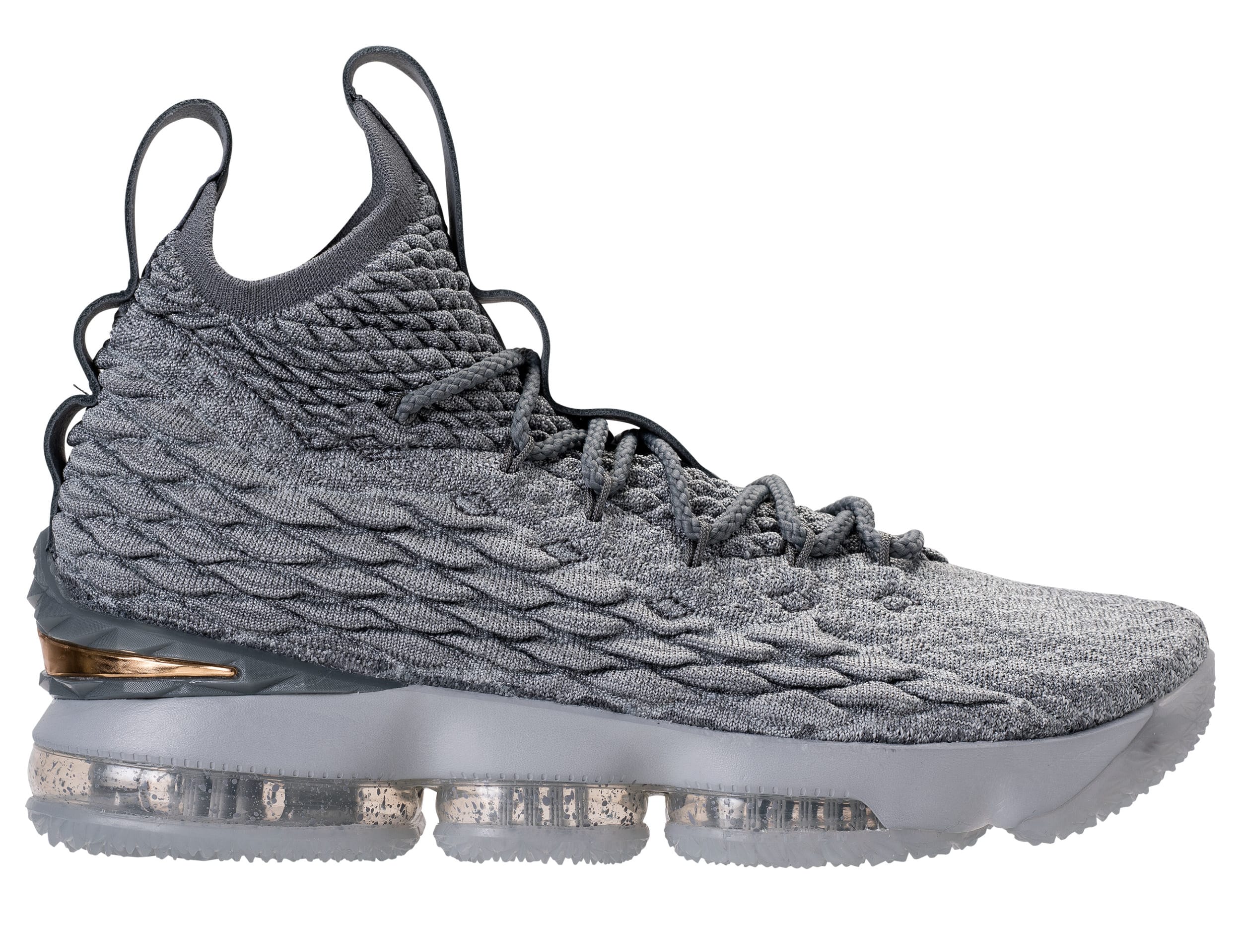 Nike LeBron 15 Grey Gold Release Date 897648-005 | Sole ...