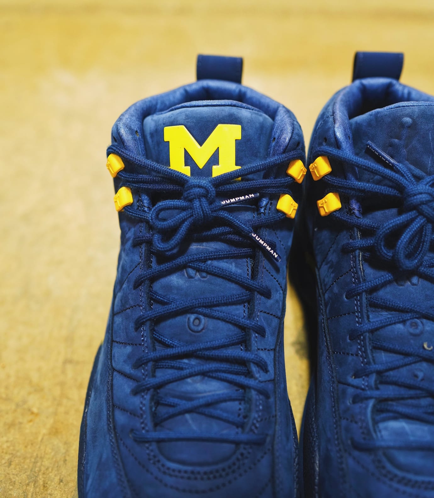 jordan 12 michigan