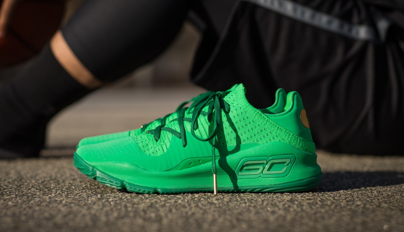 Curry 4 low green clearance
