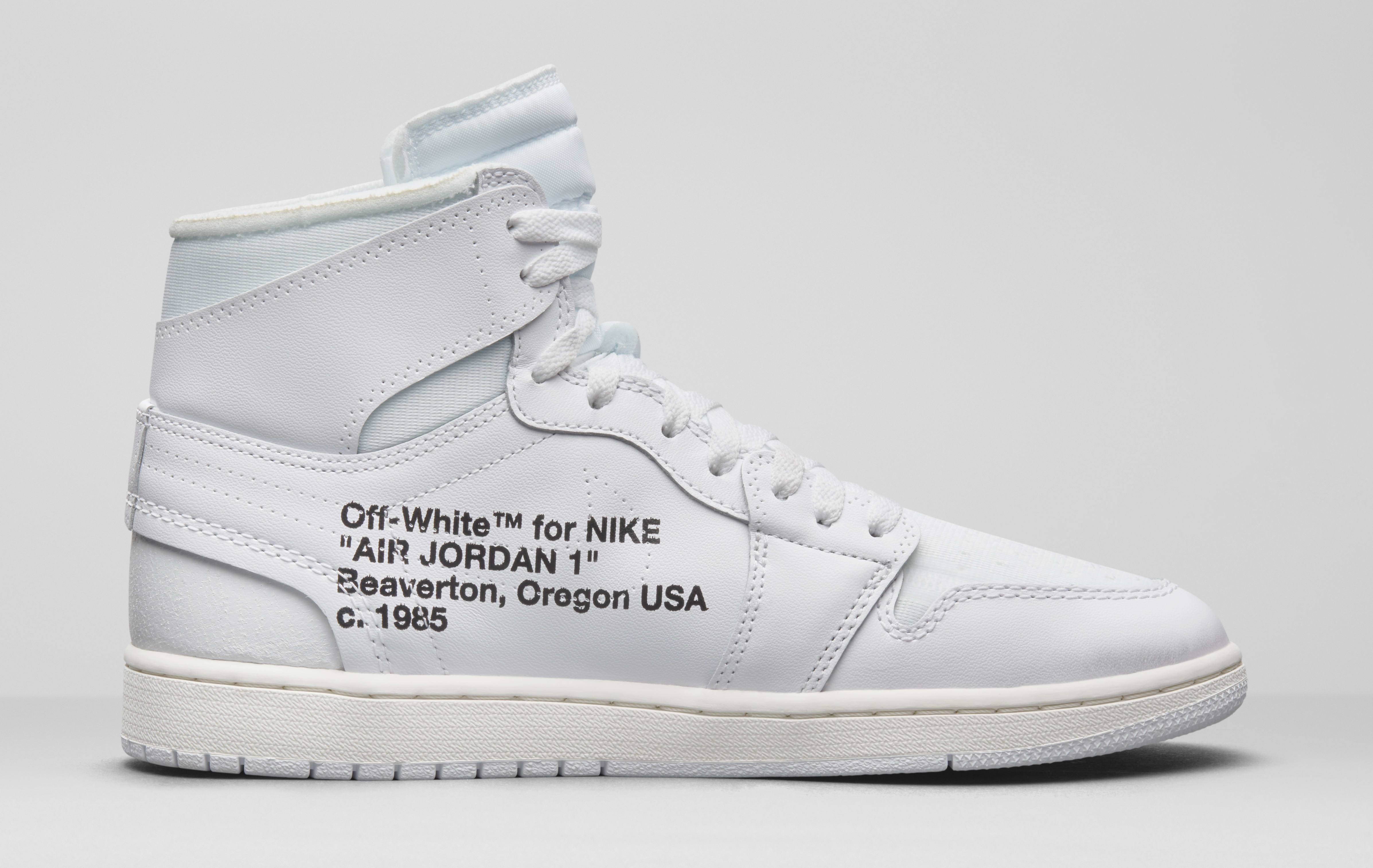 Off White Air Jordan 1 Aq0818 100 Release Date Sole Collector