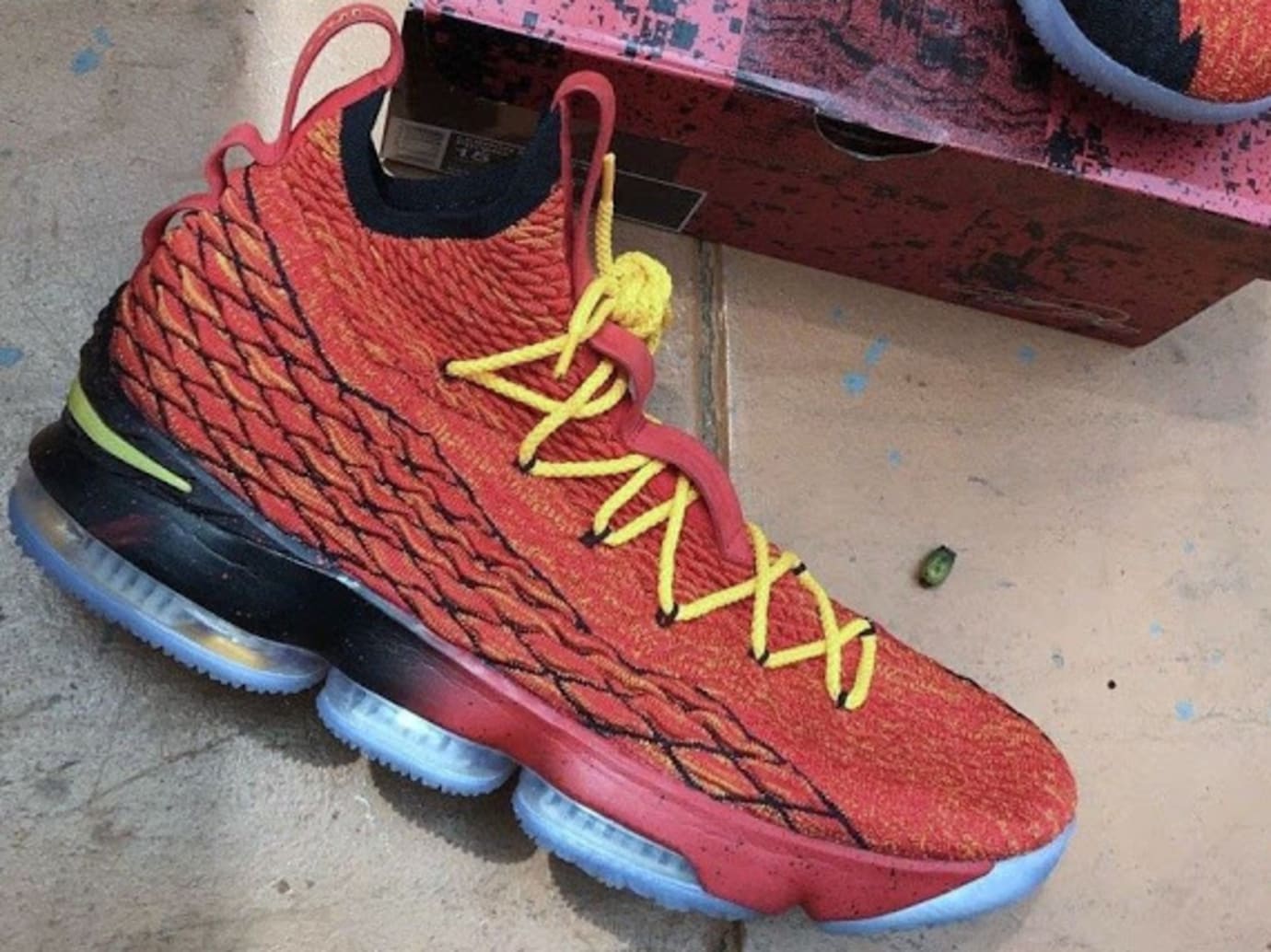 lebron fairfax 7 on feet