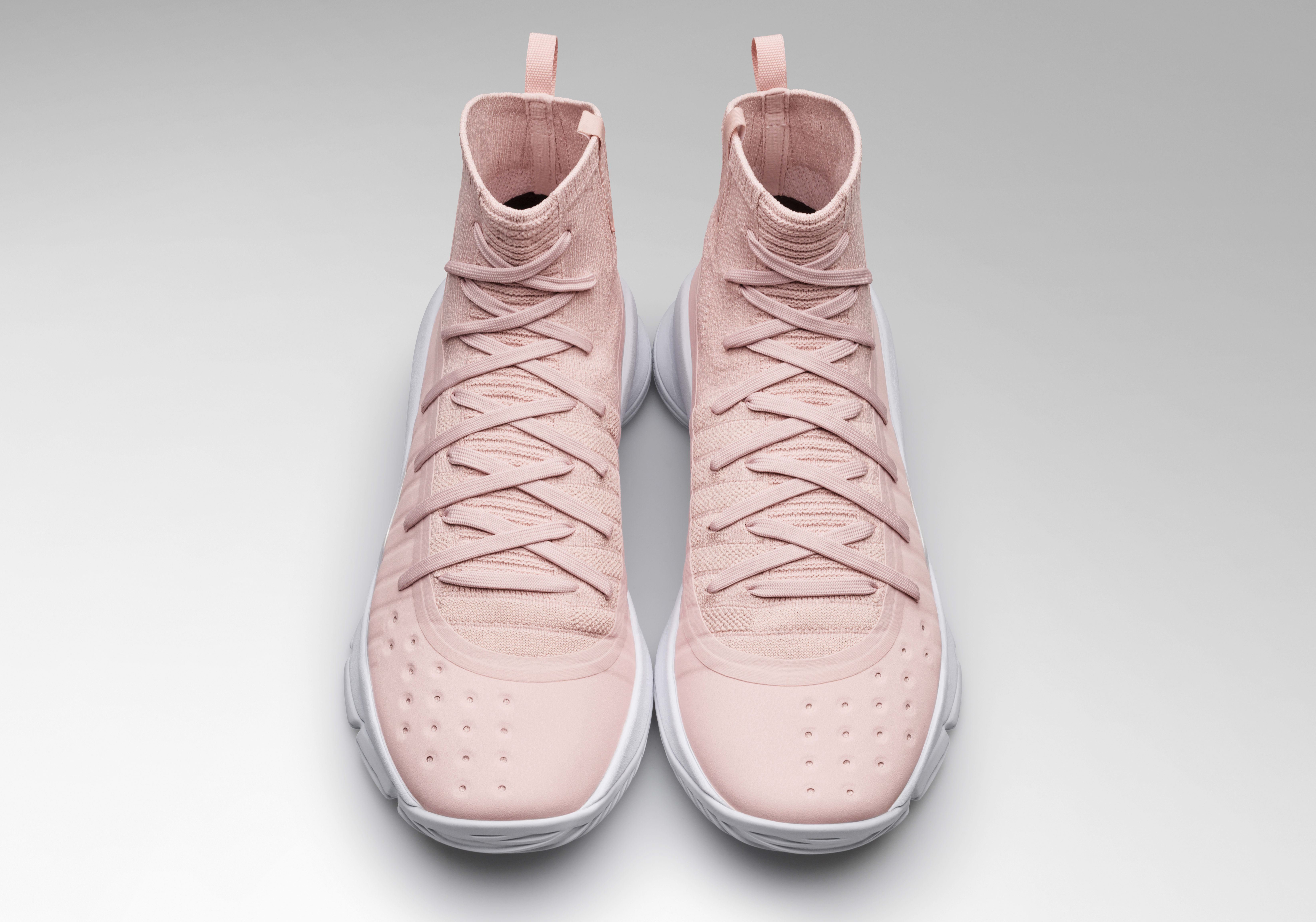 curry 4 flotro flushed pink