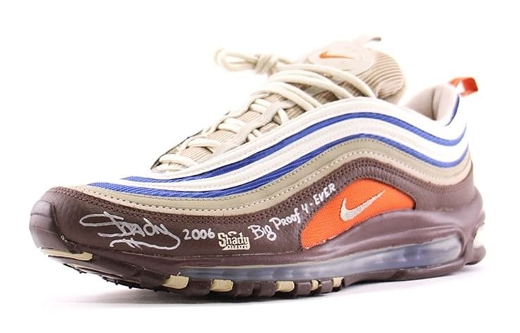 Rarissimo paio di Nike Air Max 97 targate Eminem in vendita su Ebay