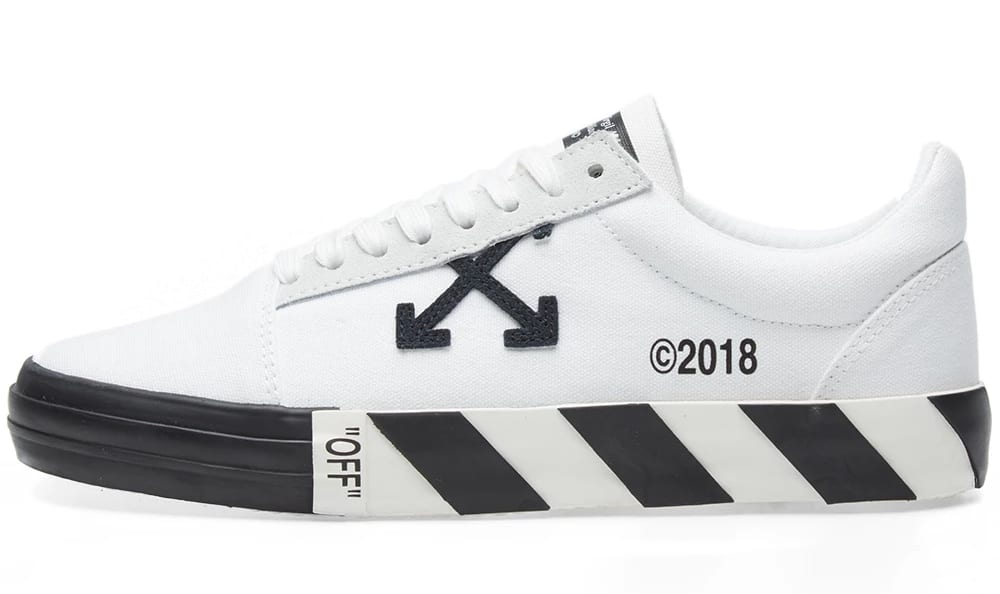 off white vulc low canvas