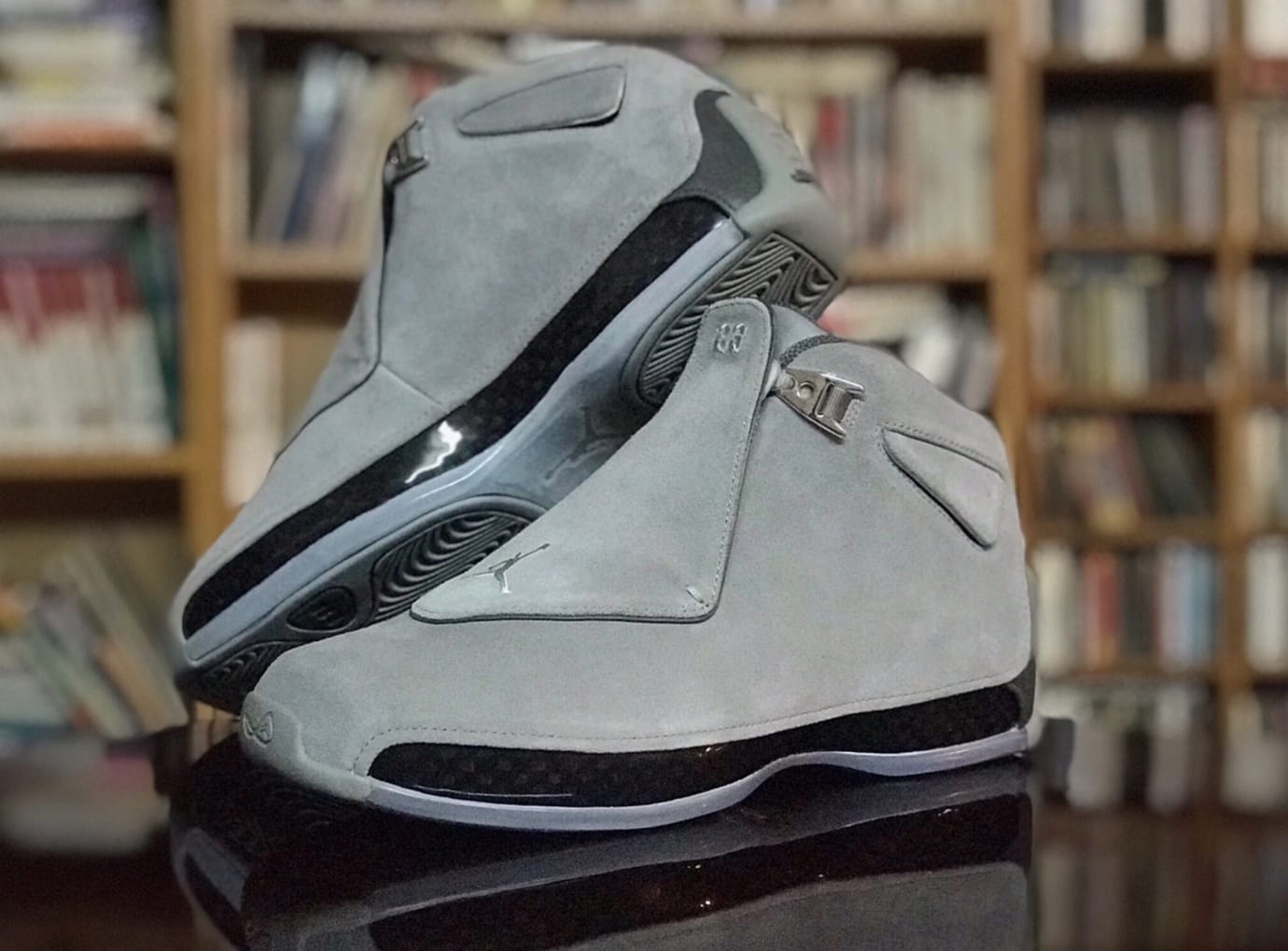 cool grey air jordan 18