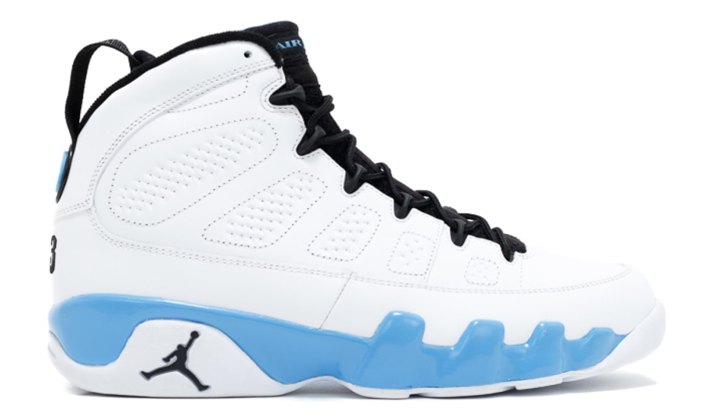 unc jordan 9 release date