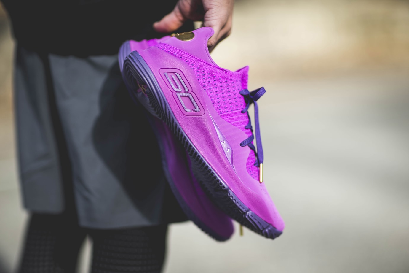 curry 4 protro purple
