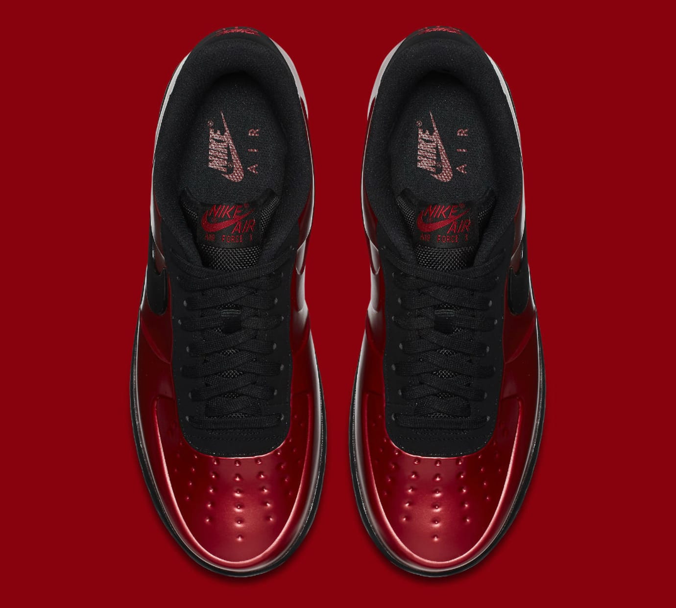 air force 1 foamposite pro cup gym red
