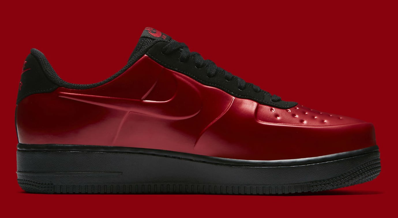 nike air force 1 foamposite red