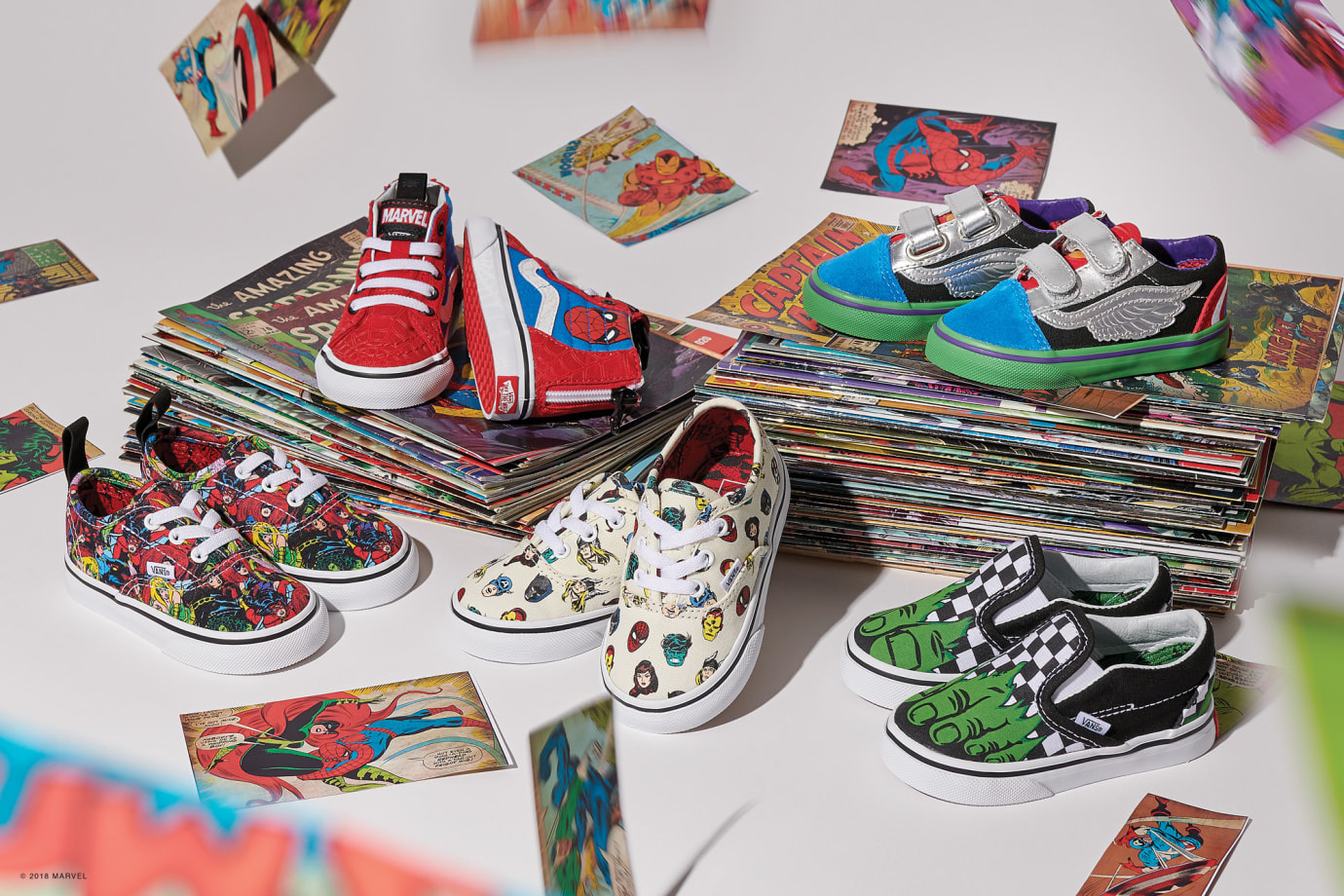 marvel vans collab