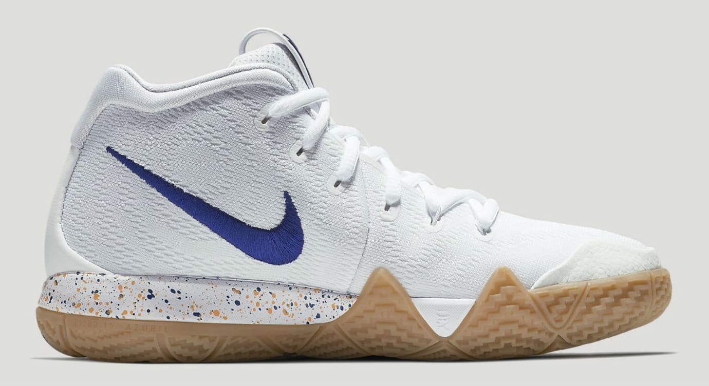 kyrie 4 all white