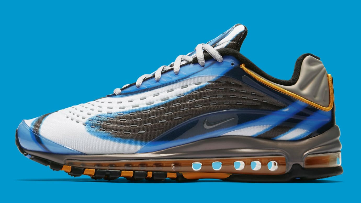 nike air max deluxe blue orange