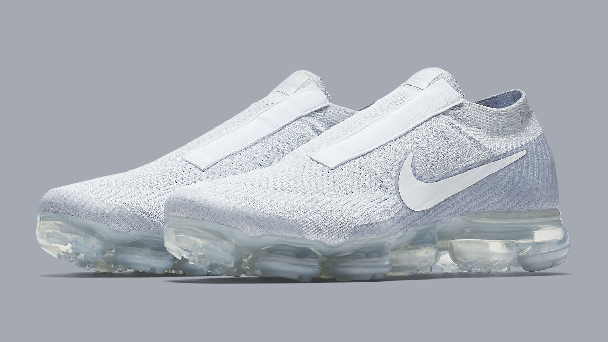 Nike Air VaporMax Laceless Pure Platinum Release Date AQ0581002 Sole