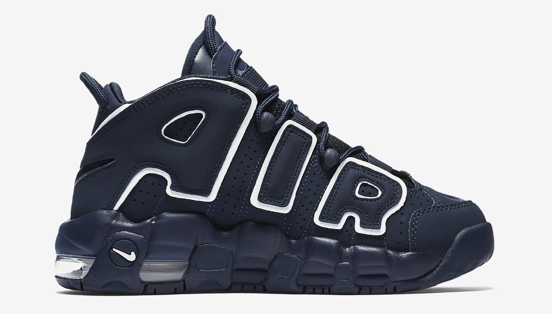 nike air more uptempo navy
