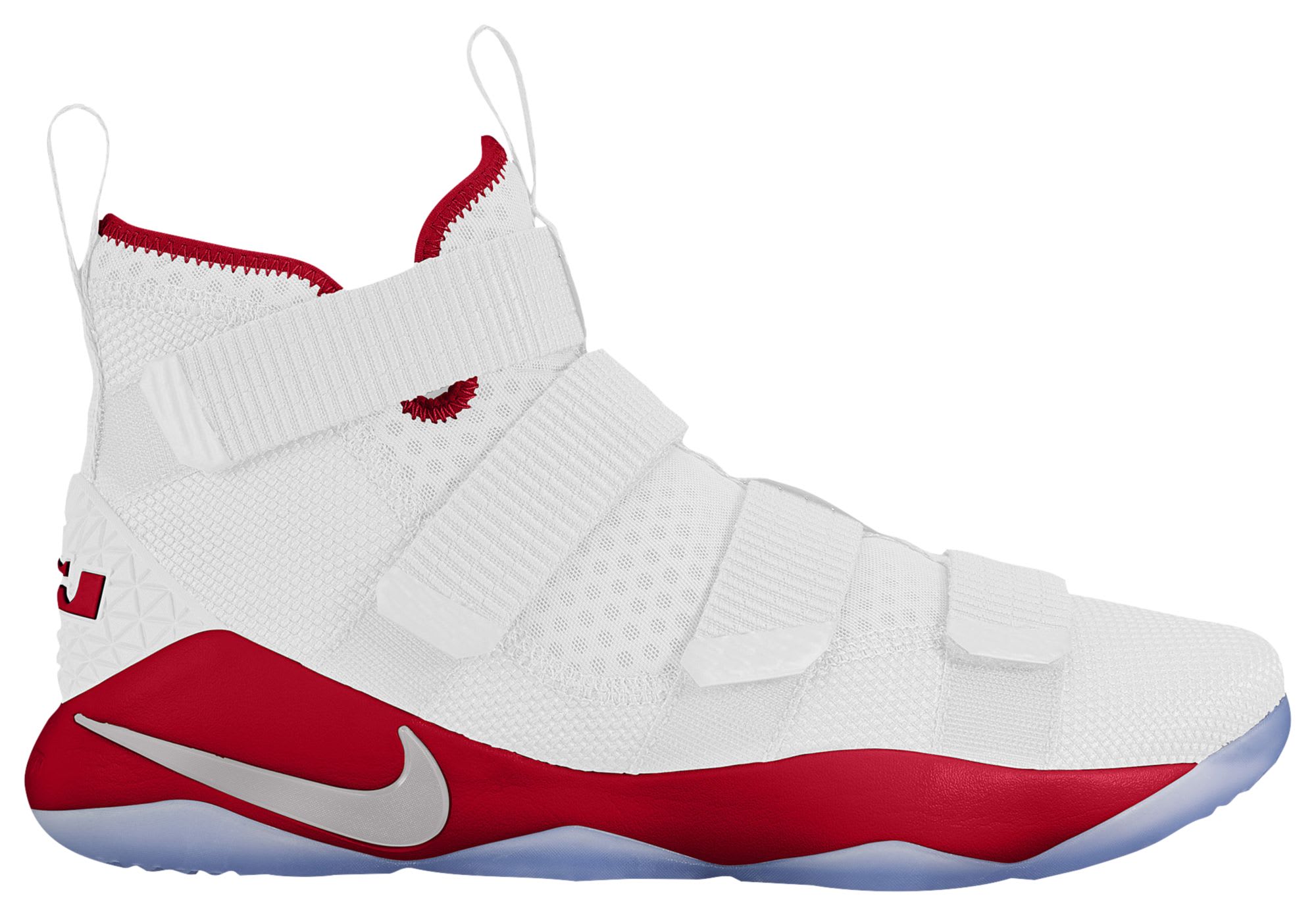 red white and blue lebron soldiers