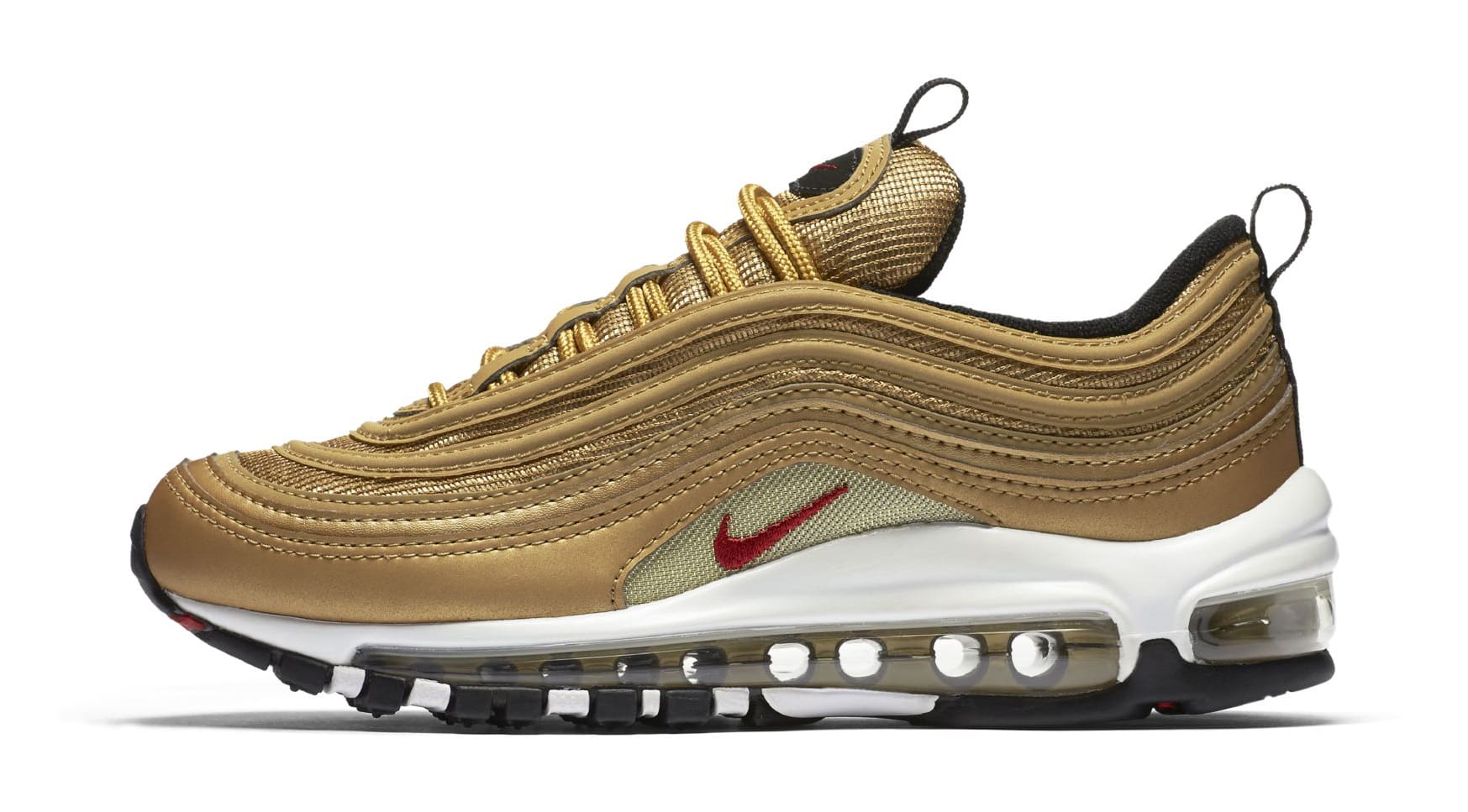 black and gold nike 97