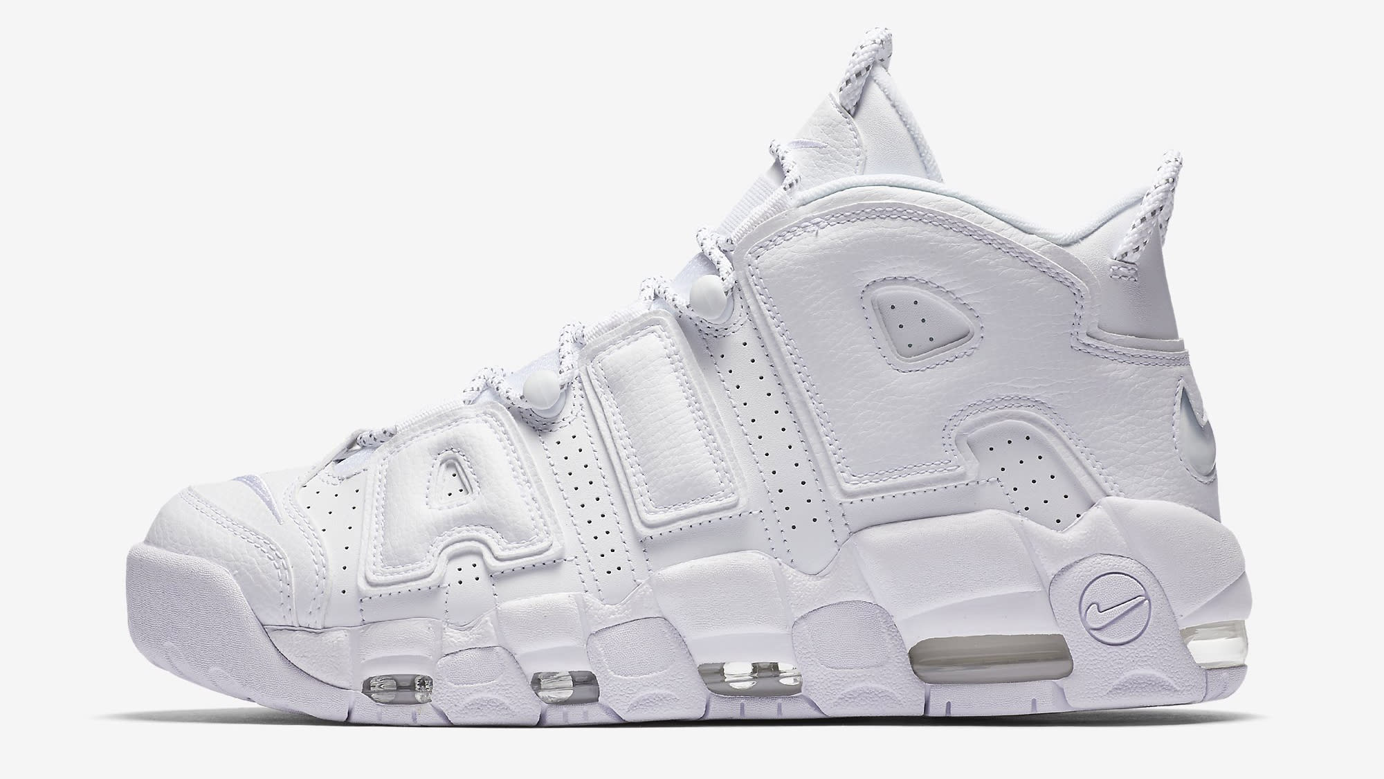 nike air uptempo homme argent