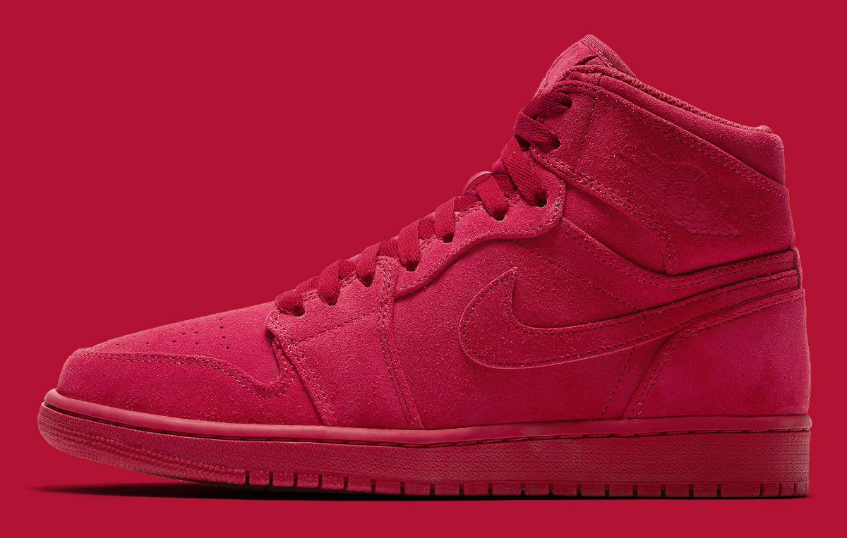 hightop red jordans