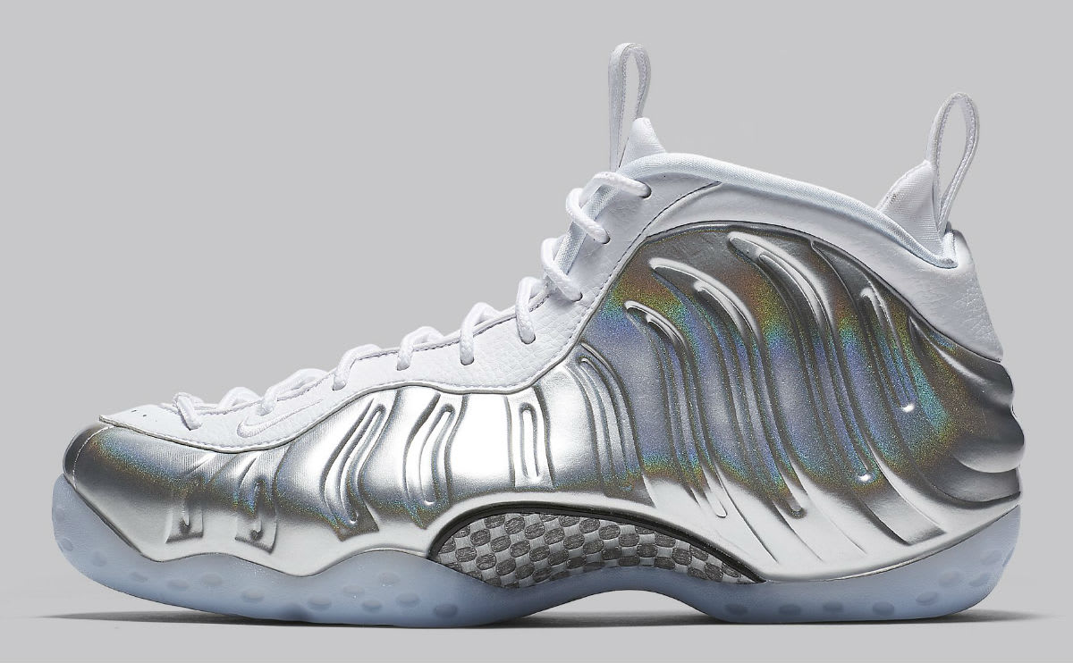 chrome foamposite