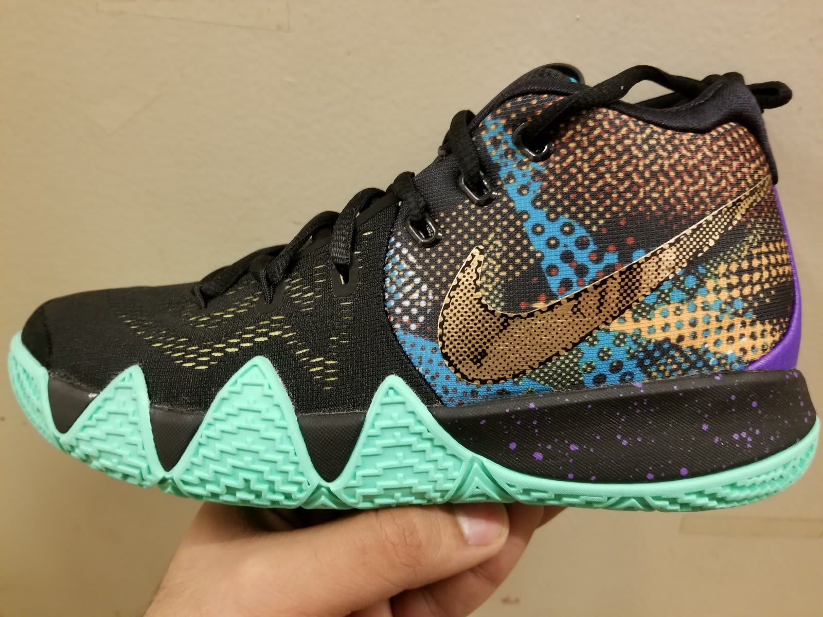 kyrie purple and gold