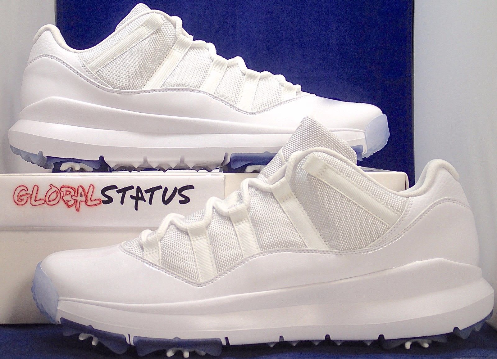 jordan 11 cleats all white