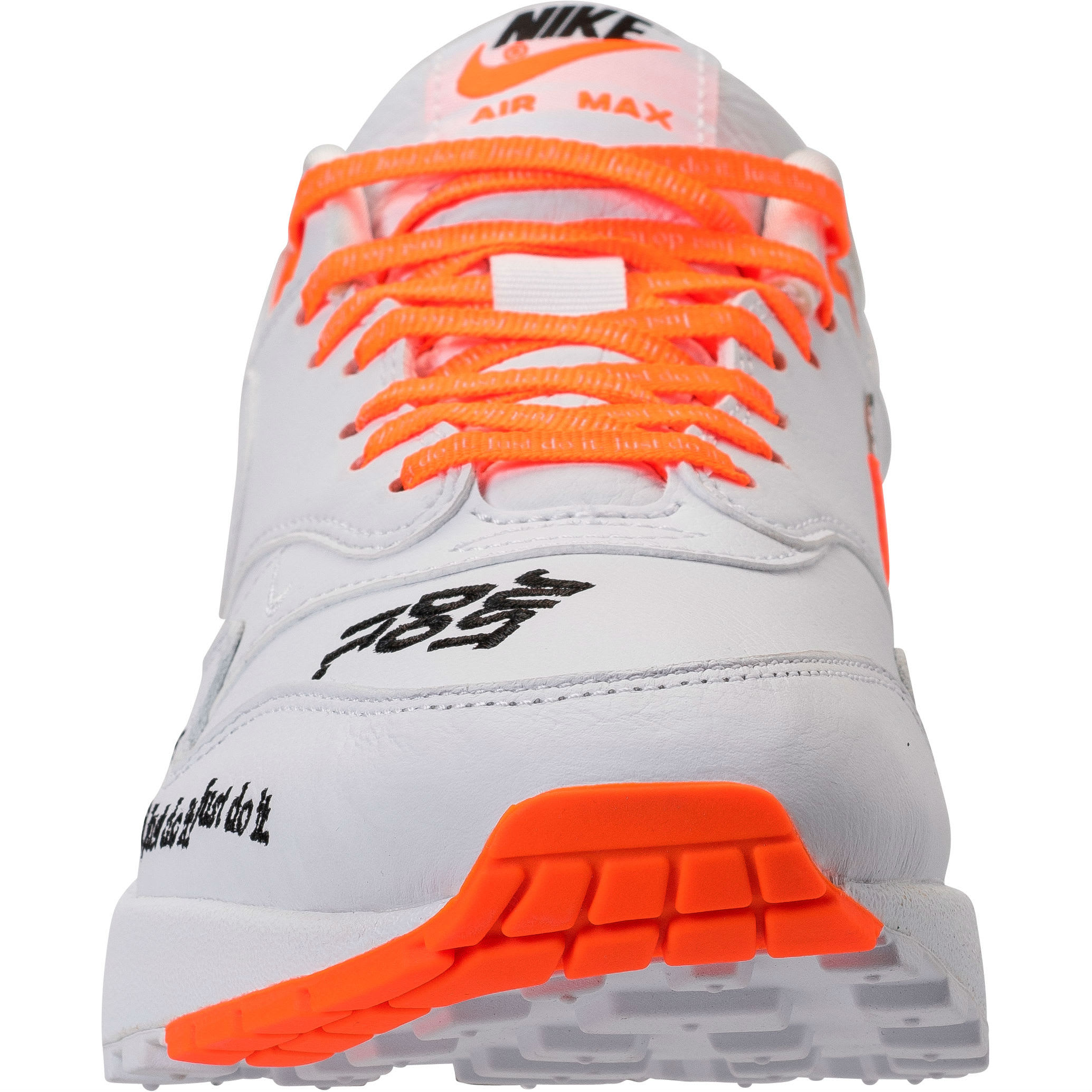 nike air just do it white