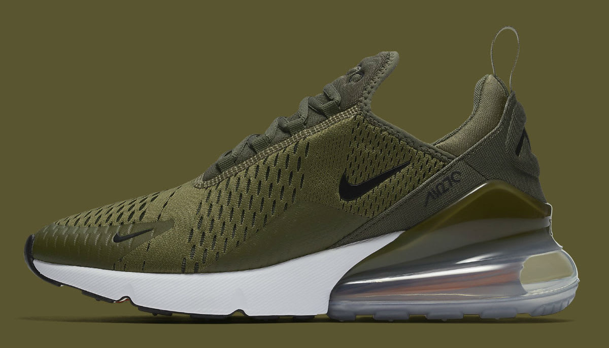air max 270 olive green orange