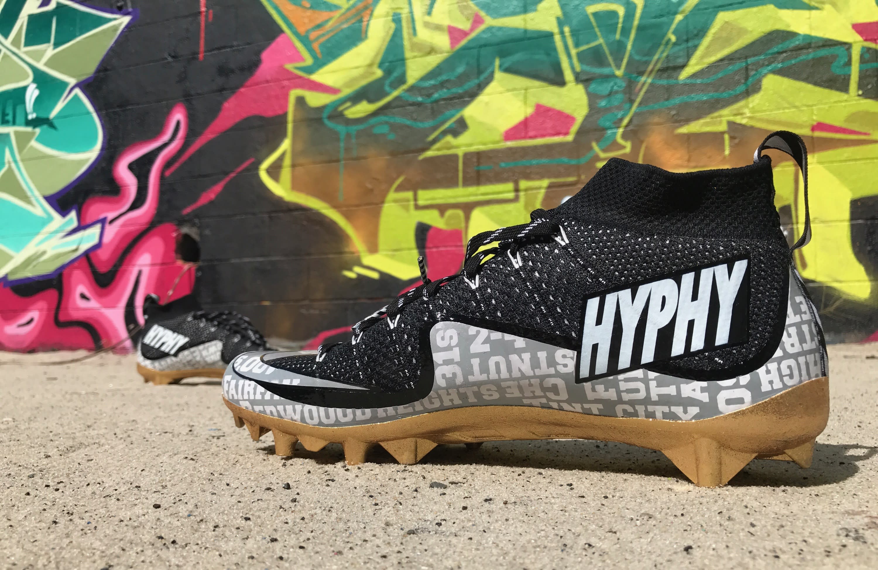 Marshawn Lynch Hyphy Cleats Sole Collector