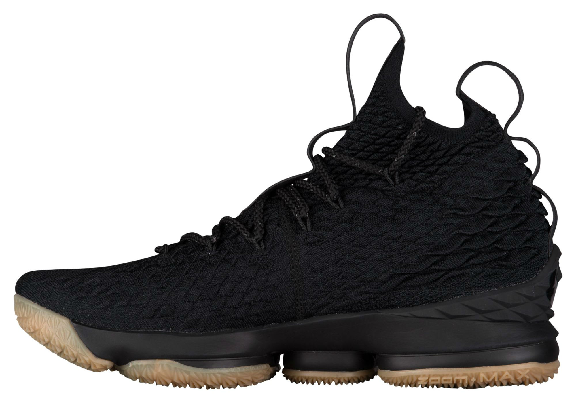 Nike LeBron 15 Black Gum Release Date 897648-300 Medial