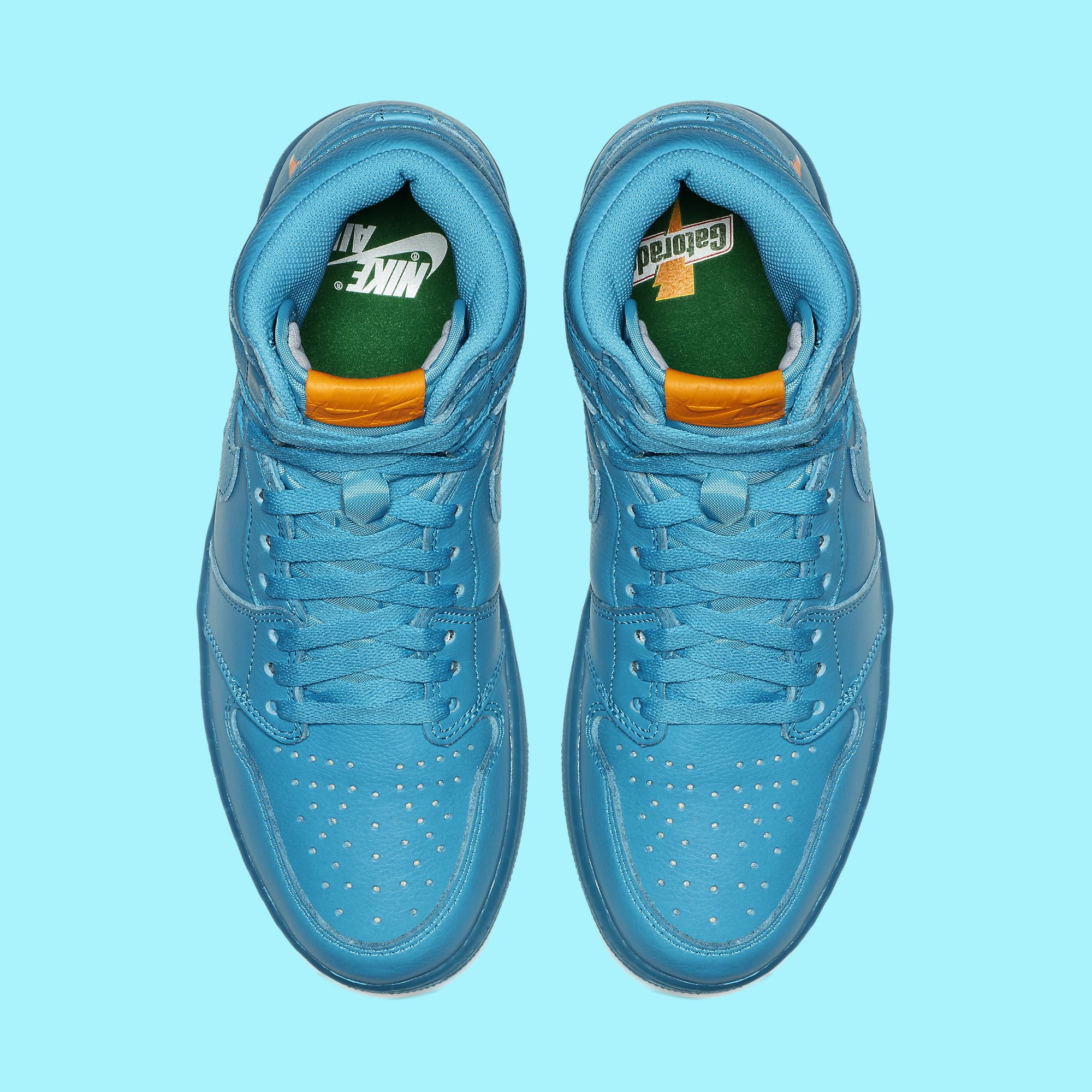 blue gatorade jordan 1s