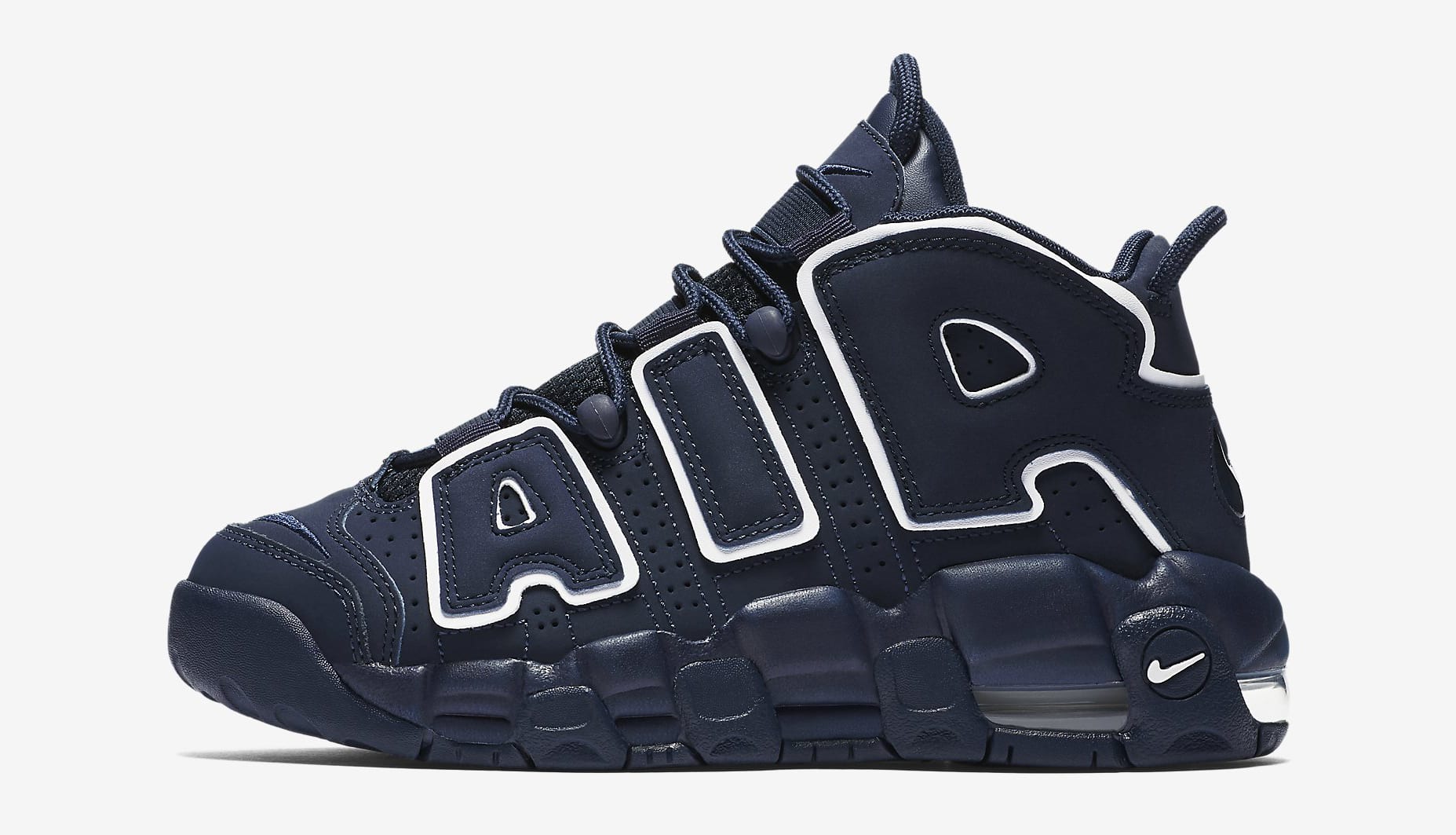 nike air uptempo navy