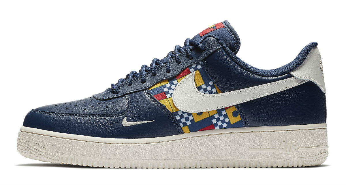 Nike Air Force 1 Low Nautical Redux Pack Release Date AR5394-400 Profile