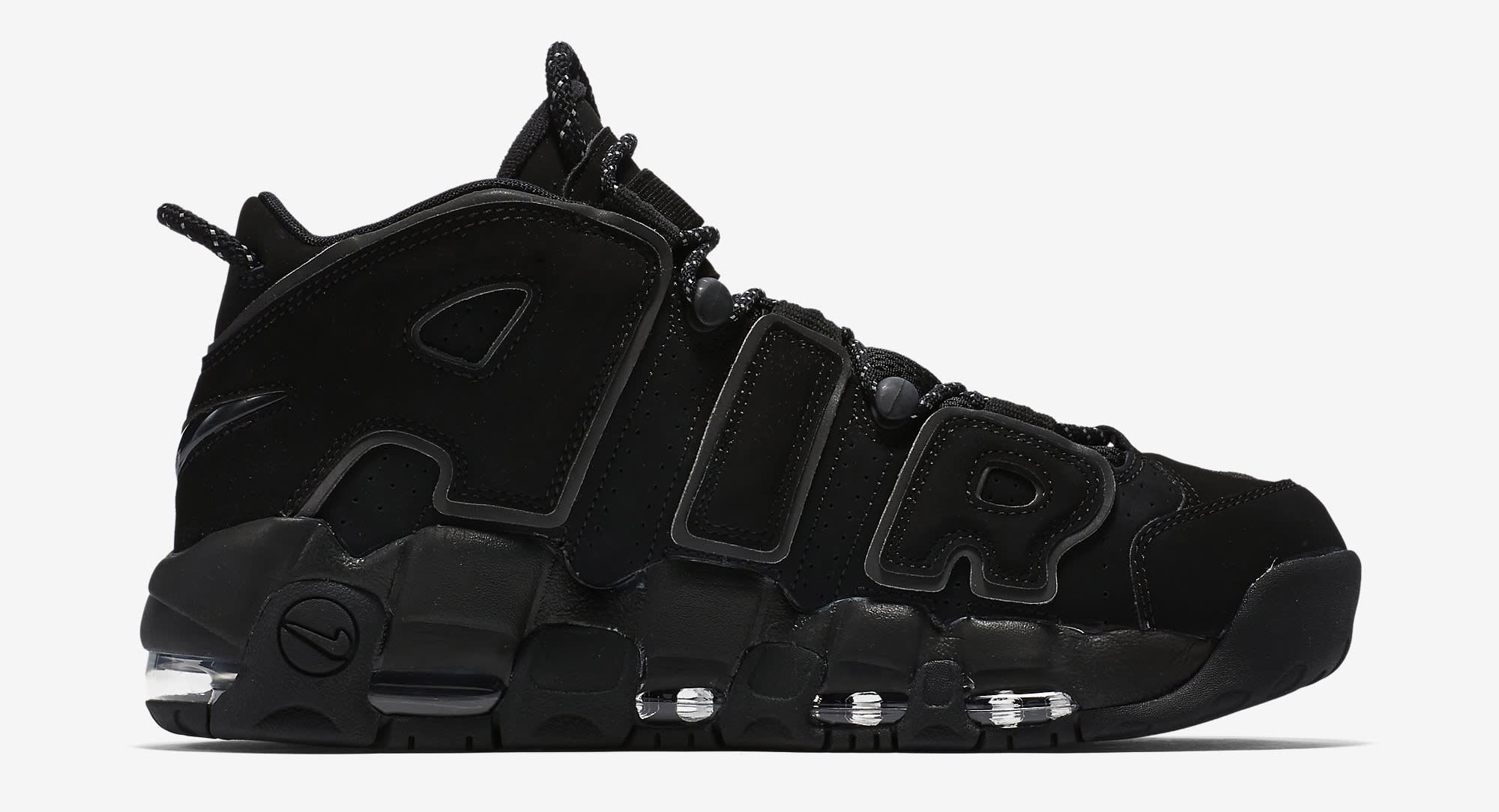 nike air uptempo 96 black