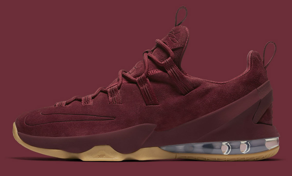 lebron 13 low team red
