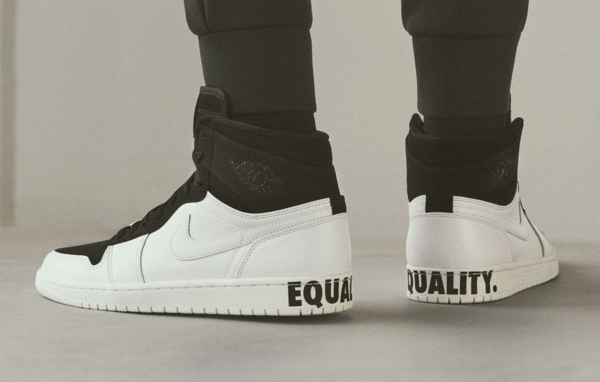 nike air force 1 black equality