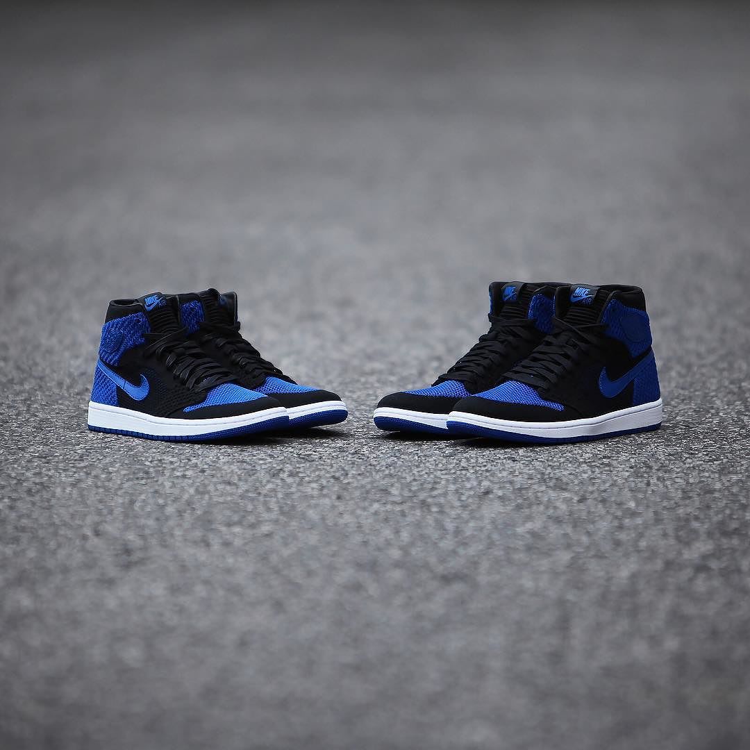 jordan 1 retro flyknit blue