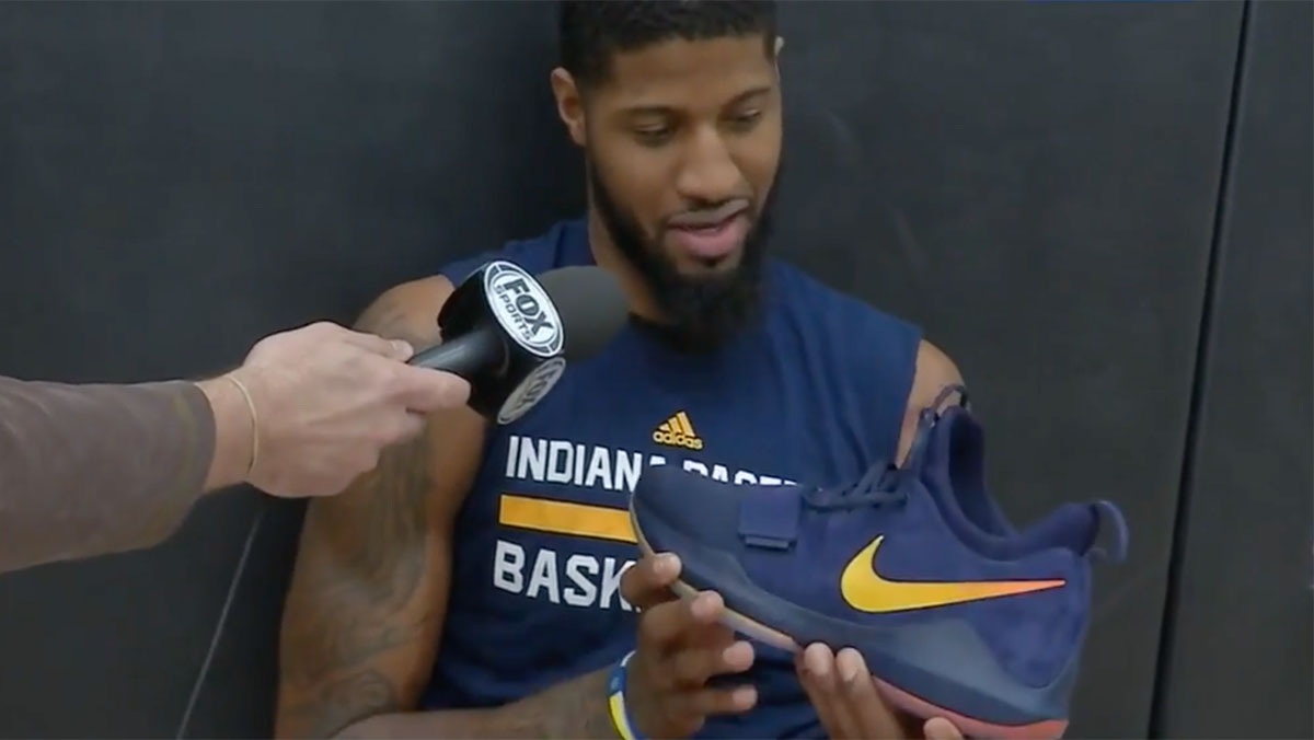 Paul George Nike PG1 Pacers | Sole Collector