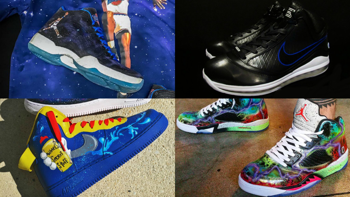 Space Jam Air Jordan Custom Sneakers Sole Collector