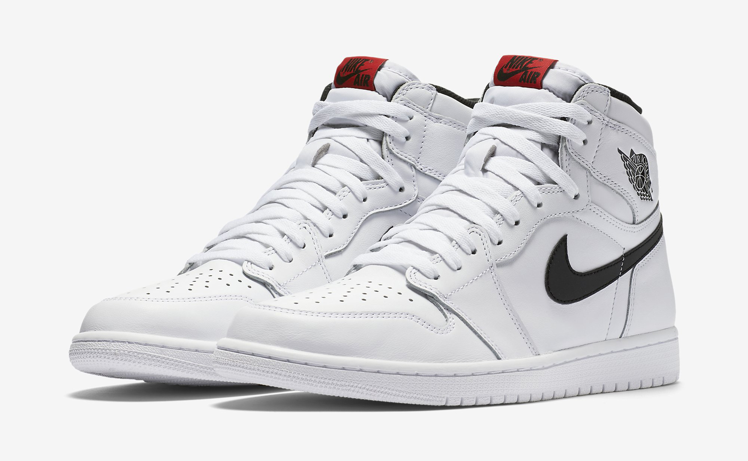 jordan 1 og white red black