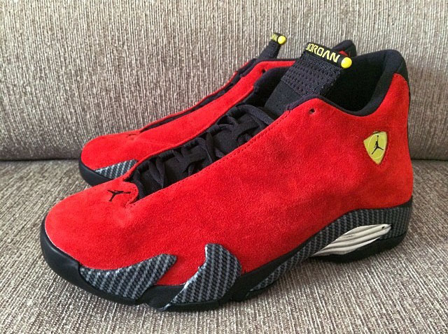 red suede 14s