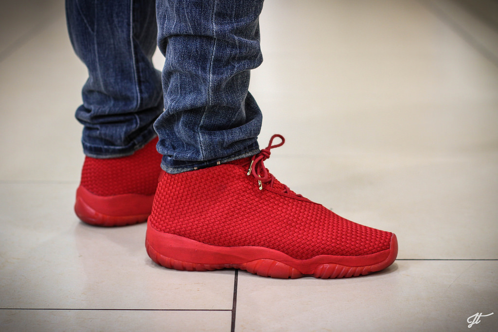 jordan future red high