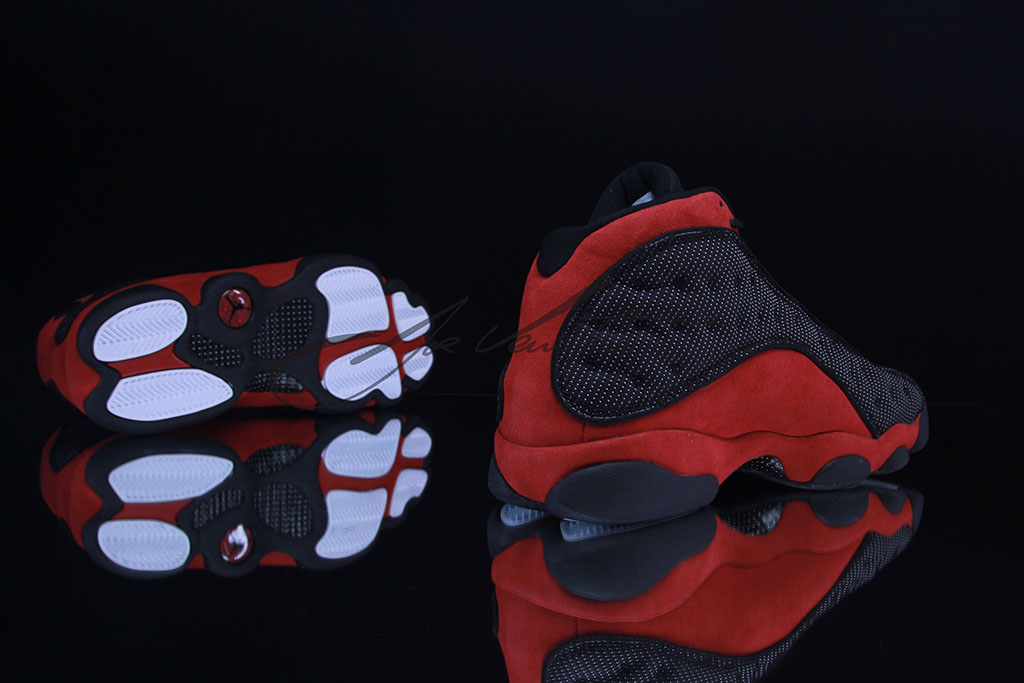 Air jordan 13 black deals and red