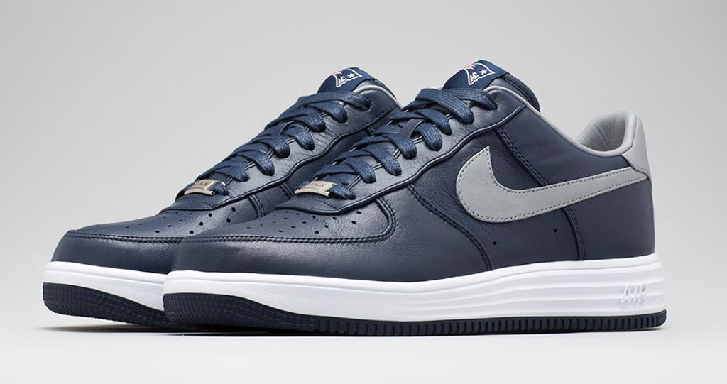 Nike Lunar Force 1s For The New England Patriots | Sole Collector