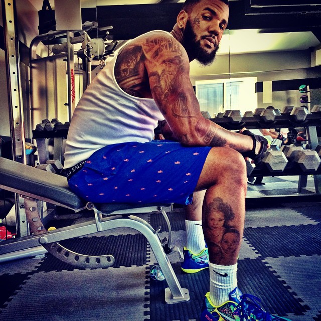 The Game wearing Nike Kobe IX 9 EM Game Royal