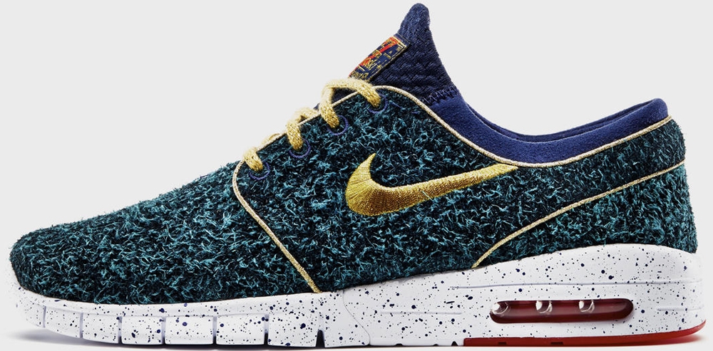 Nike Stefan Max SB DB Blue/Green-Gold | Nike | Release Sneaker Calendar, Prices & Collaborations
