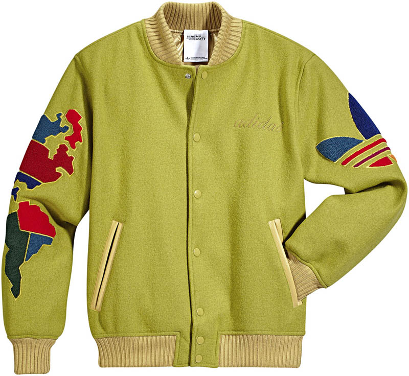 adidas Originals by Jeremy Scott JS Globe Varsity Jacket O21096