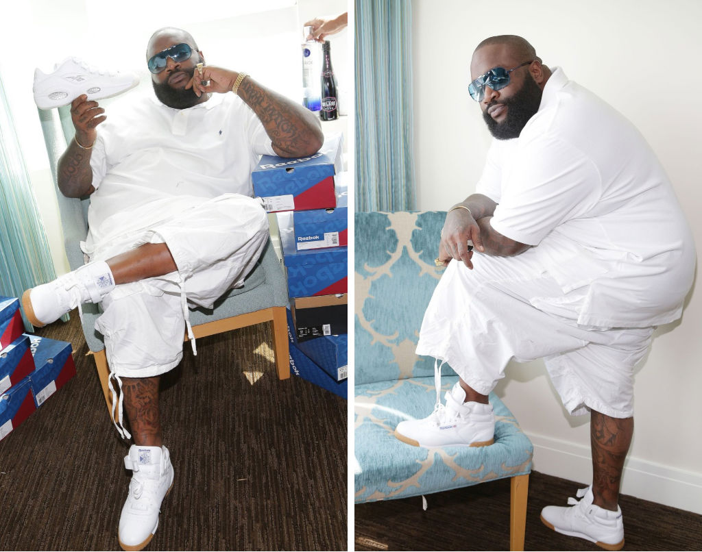 Rick Ross x Reebok Classics White Party (1)