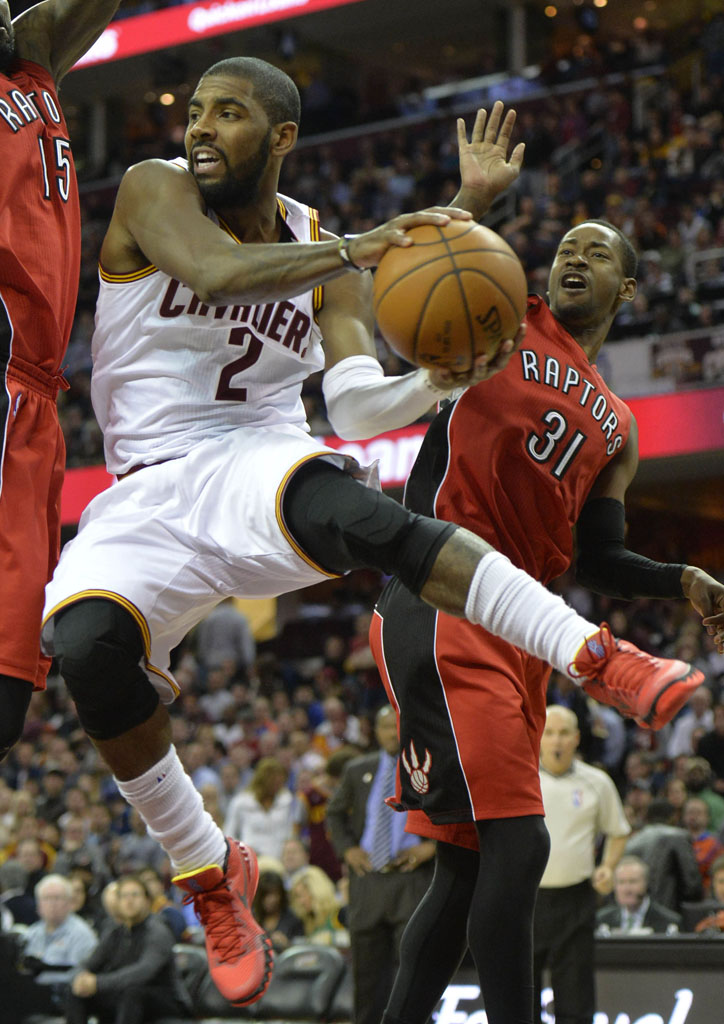 Kyrie Irving wearing 'Deceptive Red' Nike Kyrie 1 (3)