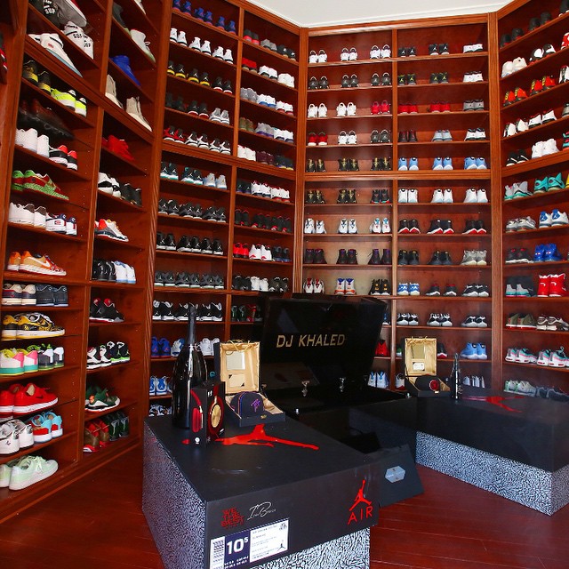 DJ Khaled's Sneaker Closet (1)