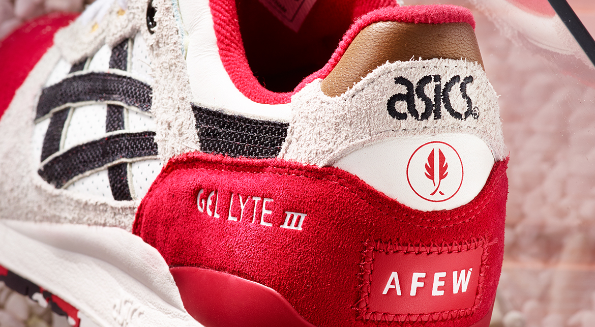 asics gel lyte iii red koi